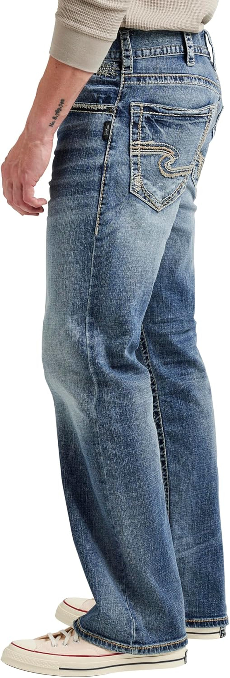 Men'S Zac Relaxed Fit Straight Leg Jeans