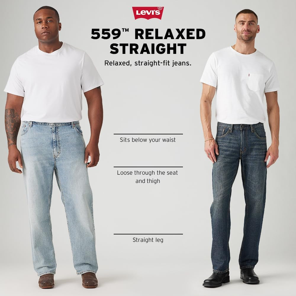 Men'S 559 Relaxed Straight Jeans (Also Available in Big & Tall)