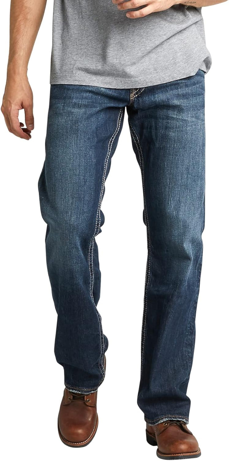 Men'S Zac Relaxed Fit Straight Leg Jean - Legacy